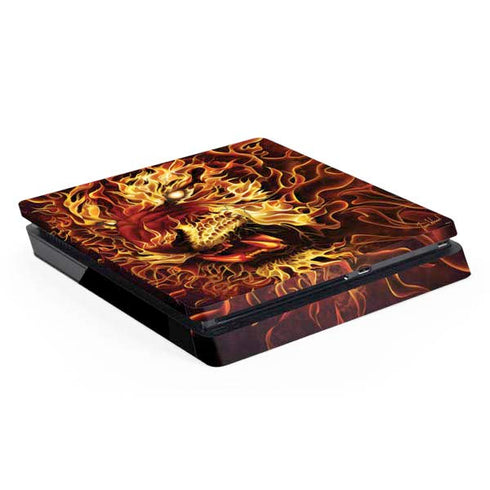 Fire Tiger by Tom Wood PlayStation PS4 Skins